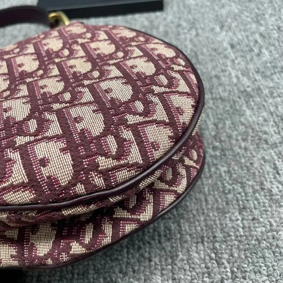 100% Authentic Dior Saddle Small Cloth Crossbody Bag - Picture 5 of 16